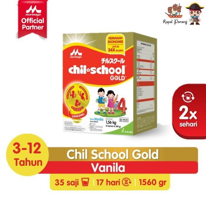 

Ls Morinaga Chilschool Tahap 4 Vanila Susu Formula [1560 G]