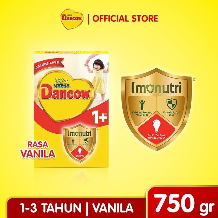 

Ls Nestl Dancow 1+ Vanila Susu Anak 1-3 Tahun Box 750G