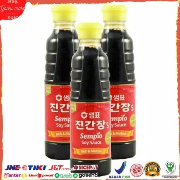 

Promo Sempio Soy Sauce Rich & Mellow 500ml - Kecap Asin Kedelai Korea