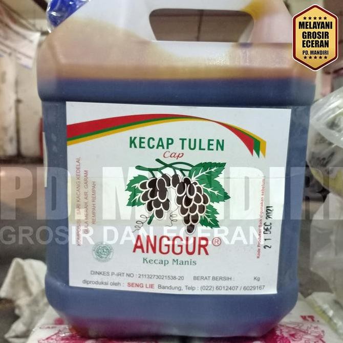 

Promo Anggur Kecap Manis Seng Lie 6kg - Kecap Manis Premium