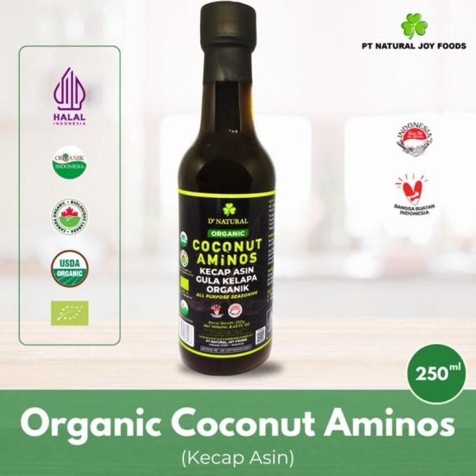

Promo Kecap Asin Kelapa Non Kedelai (Coconut Aminos) - Saus Sehat
