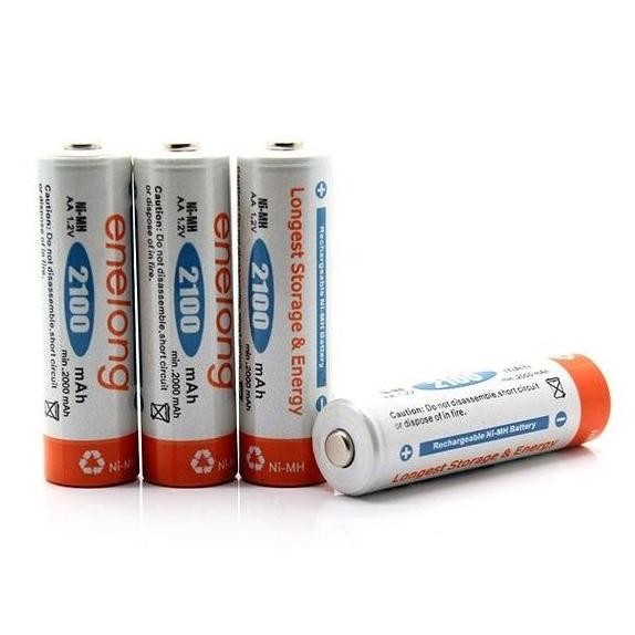 Baterai Cas Aa 1.5 V Enelong Hr6 / Mn1500 Original Batere Rechargeable