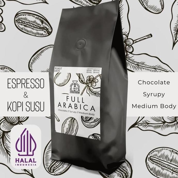 

Full Arabika Premium Irenk Beans Gayo Bali Kopi Susu Espresso 5Kg