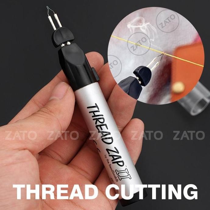 

Thread Cutting Hot Pen Burners Heat Electric Pen Alat Potong Benang Leather Tools