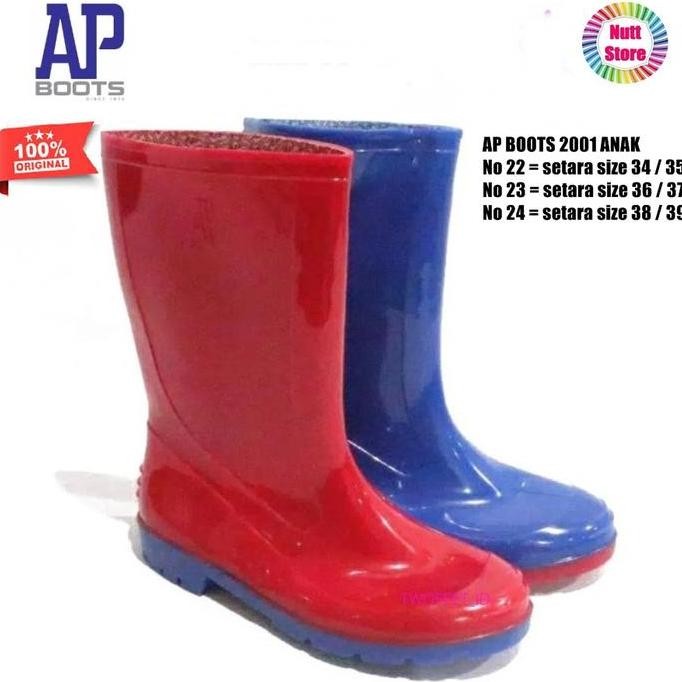 SEPATU AP BOOTS ANAK - AP BOOTS ANAK 2001 WARNA - AP BOOTS ANAK TANGGU