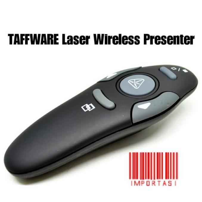 

Taffware Wireless Laser Pointer Remote Presentation