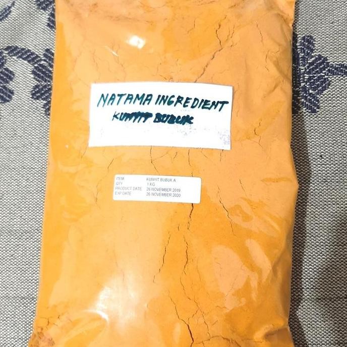 

Diskon! Kunyit Bubuk Asli 1 Kg Tanpa Campuran - Pure Turmeric Powder