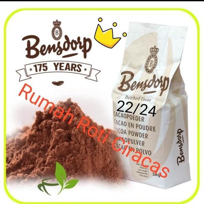 

BENDORP 1 KG COKLAT BUBUK BENSDORP COCOA POWDER 22/24 REPACK 1000 GR NLS