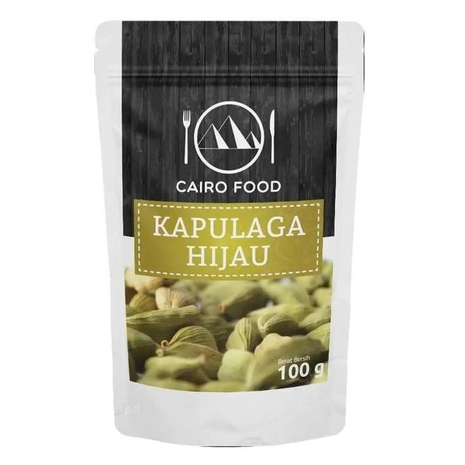 

Diskon! Kapulaga Hijau Bubuk Cairo Food 100G - Green Cardamom Powder Premium
