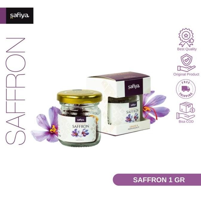 

Diskon! Safiya Bunga Saffron Asli 1G Super Negin Grade A - Saffron Premium