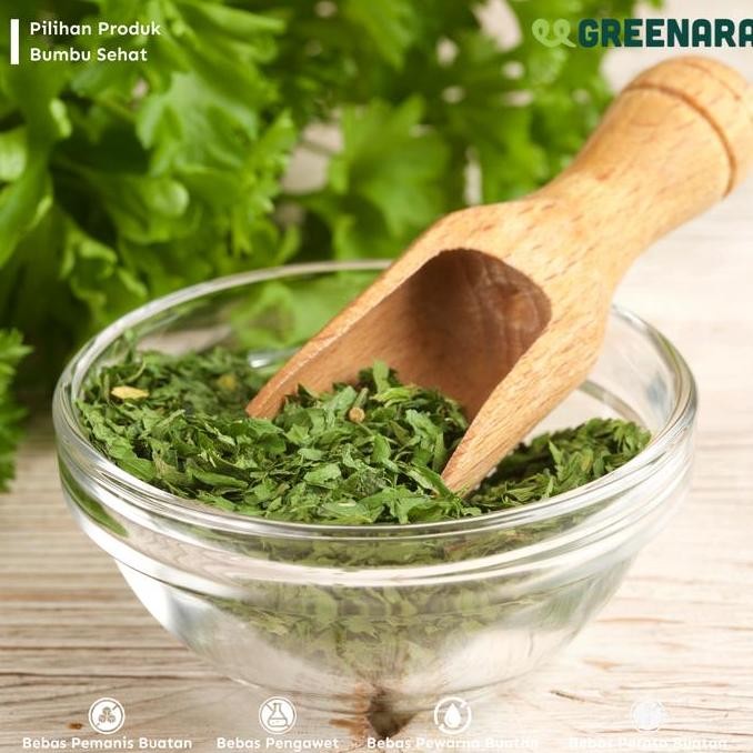 

Diskon! Daun Parsley Kering 100G - Parsley Flakes Rempah