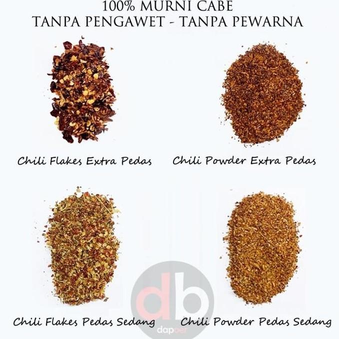 

Diskon! Cabe Bubuk 1Kg - Chili Powder Pedas Halus Untuk Masakan & Tabur