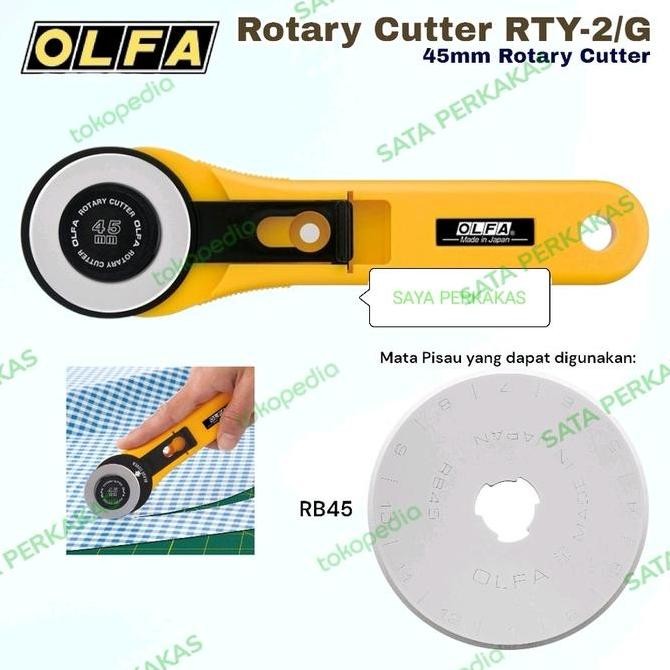 

Safety Rotary Cutter 45Mm Rty-2/G Olfa Japan