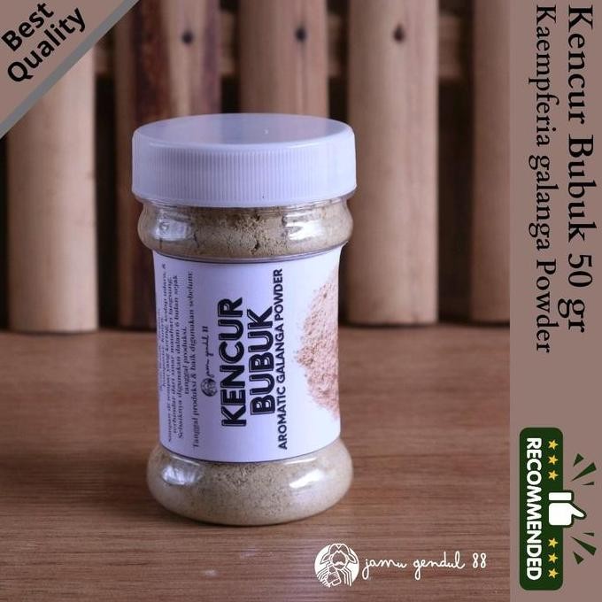 

Diskon! Kencur Bubuk 100Gr - Aromatic Ginger Powder Kaempferia Galanga By Jamu Gendul 88