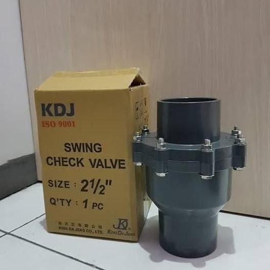 Promo Check Valve 2 1/2 Inch Kdj Swing Check Valve Checkvalve 2,5 Inch