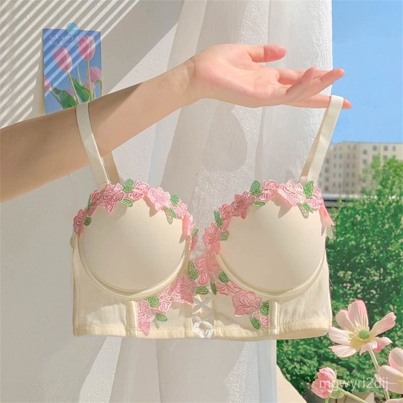 Japanese Style Sweet Pure Desire Sexy Bra Set Women's Thin Underwear