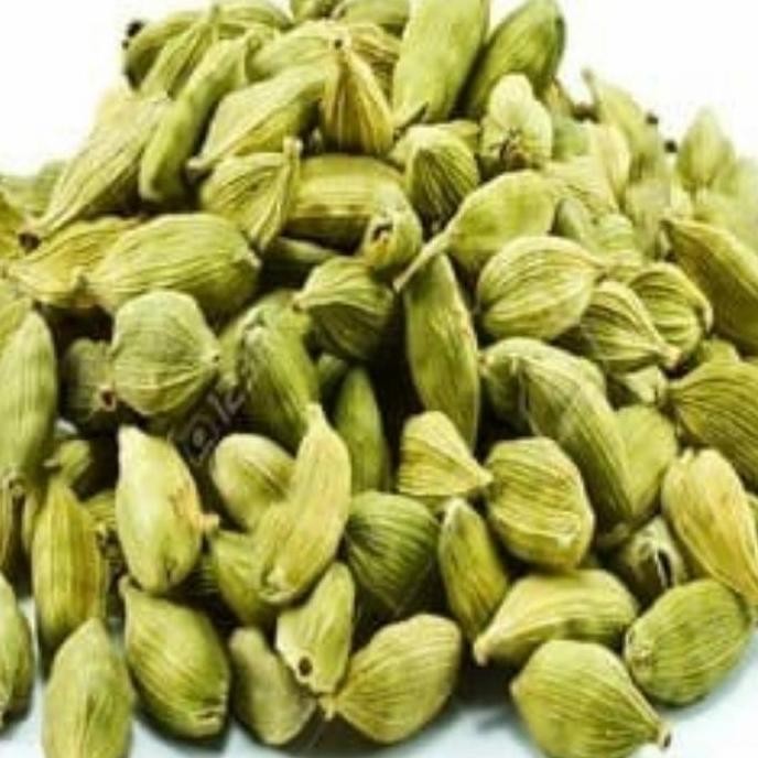 

Diskon! Kapolaga Hijau Arab India Premium 250 Gram - Green Cardamom Rempah Asli