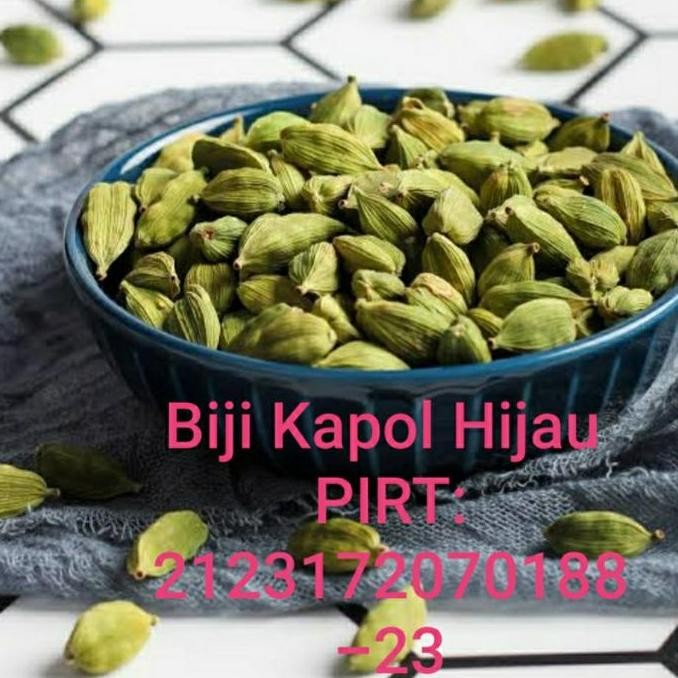 

Diskon! Kapulaga Hijau India 1Kg | Green Cardamom Premium | Rempah Masakan & Minuman