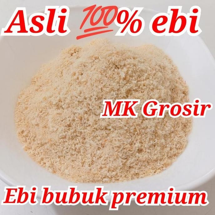 Diskon Ebi Bubuk Premium 250Gr / Udang Kering Bubuk Murni Bumbu Masakan Laut