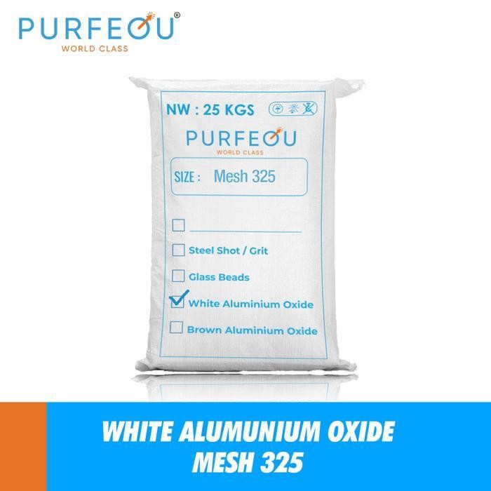 Pasir White Aluminium Oxide Aluminum Oksida Alumina AL2O3 Mesh 325 (5KG)