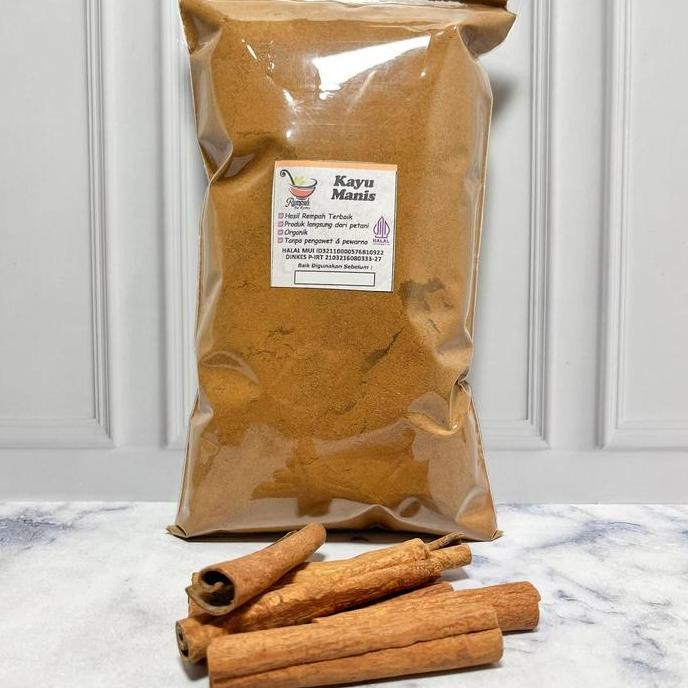 

Diskon! Kayu Manis Bubuk Murni 500Gr - Rempah Bu Risma