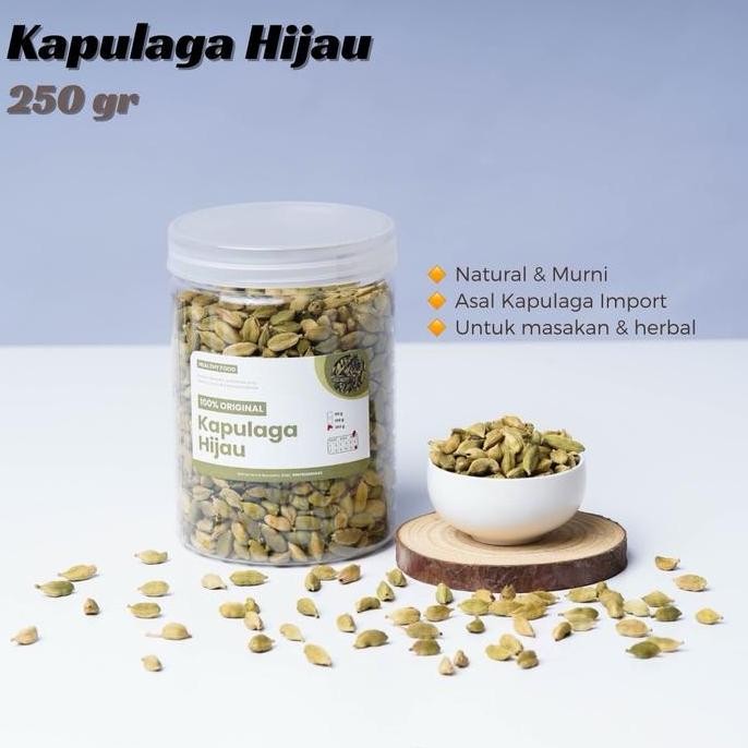 

Diskon! Kapulaga Hijau 250Gram - Green Cardamom India Import