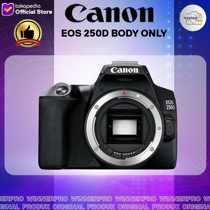 Canon Eos 250D Body Only - Kamera Canon 250D