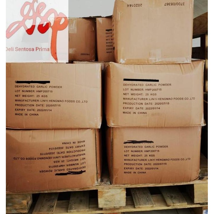 

Diskon! Bawang Putih Bubuk 25Kg Dus / Garlic Powder Murni Import Halal