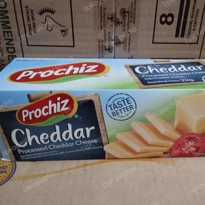 

Keju Cheddar Prochiz 2Kg