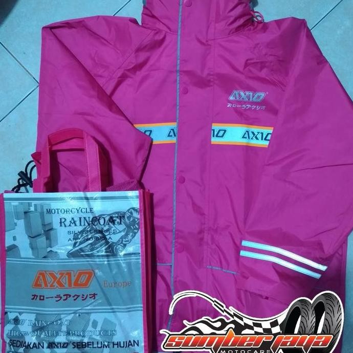 ORI - JAS HUJAN SPARTAN HUGO JC-301 POLKADOT JAKET CELANA TEBAL PVC