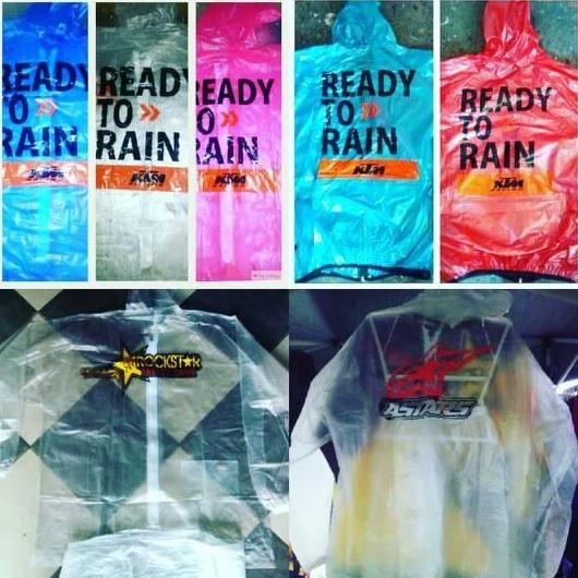 ORI - JAS HUJAN KTM ORIGINAL - SETELAN JAKET CELANA MOTOR WATERPROOF PREMIUM