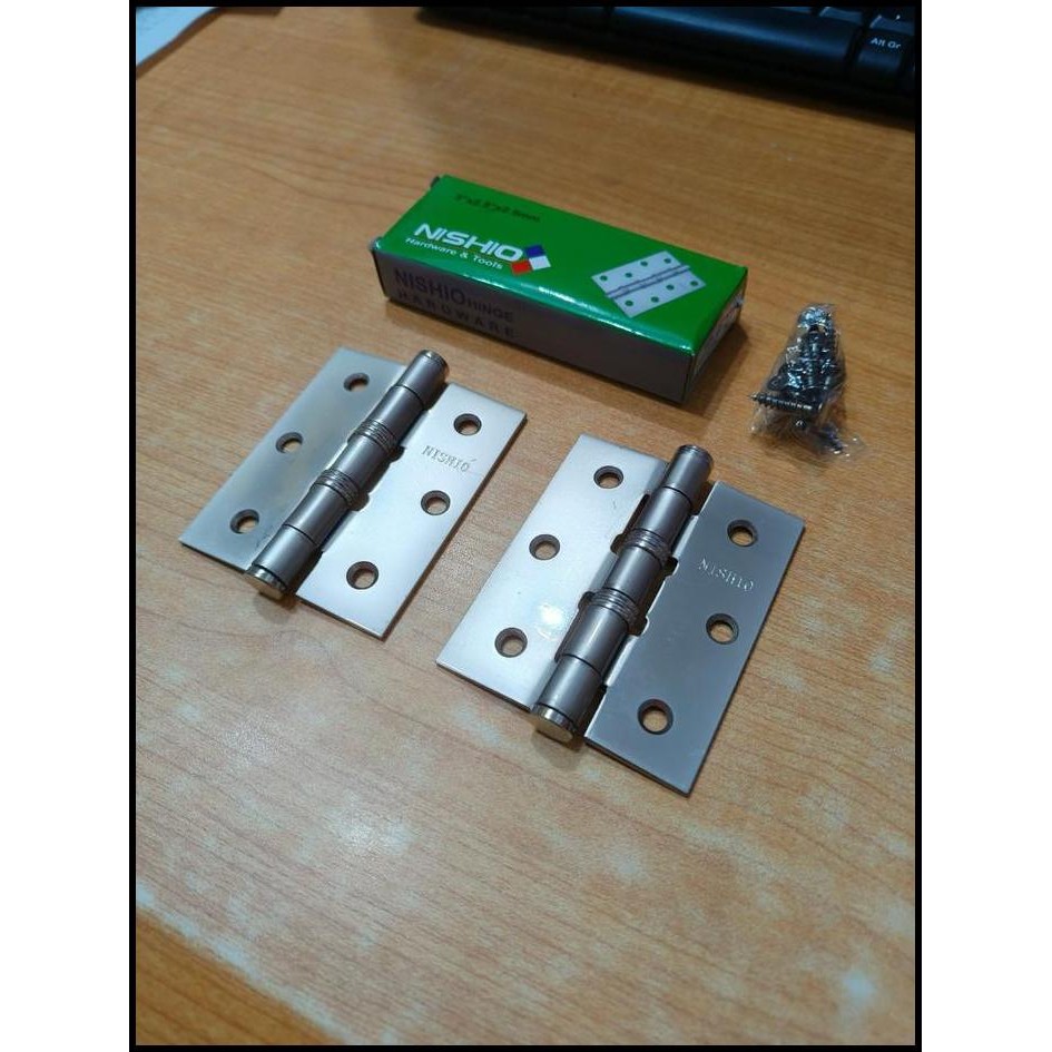 3 NISHIO Engsel Tebal Jendela Pintu 3" inch NISHIO