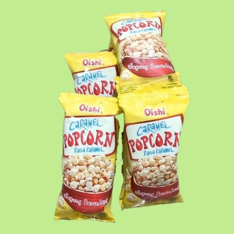 

Oishi popcorn caramel 20 gram -10 pcs aSt
