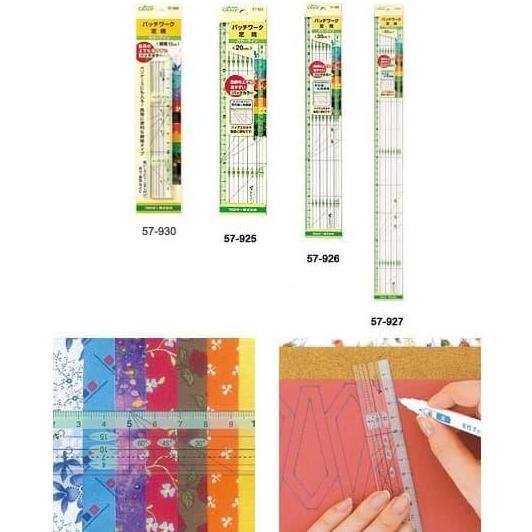 

TERMURAH - ID 15157 Clover Patchwork Ruler / 1pc - penggaris