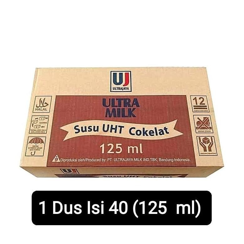 

Susu Ultra Cokelat 125ml Isi 40 Botol Uht Pasturized aSt