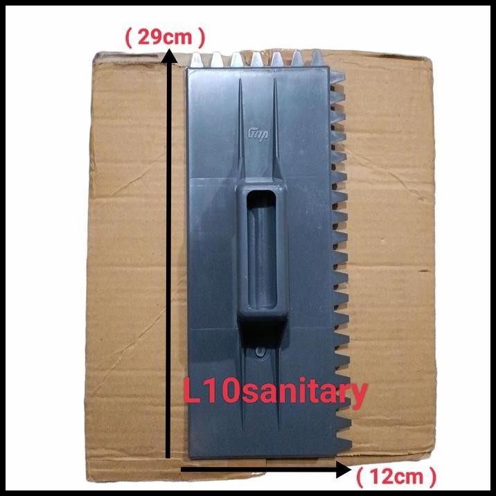 Raskam Roskam GIGI Gerigi PVC Plastik / Roskam Hebel Bata Putih