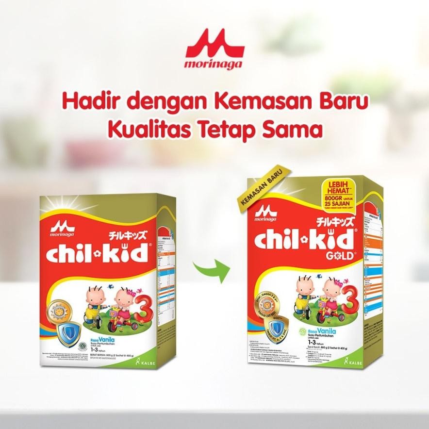 

MORINAGA CHIL KID VANILA 800gr / CHIL KID MADU 800gr aSt