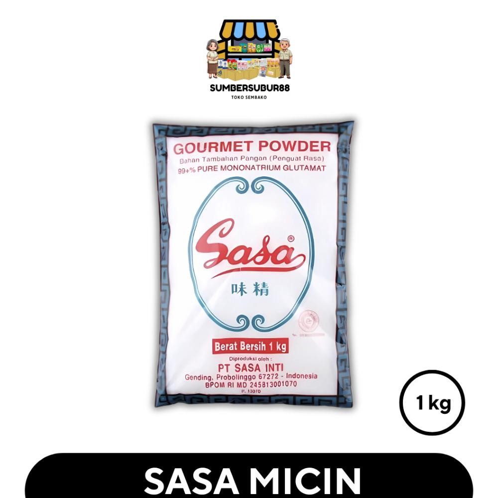 

Sasa MSG 1KG (Micin / Vetsin / Penguat Rasa) aSt