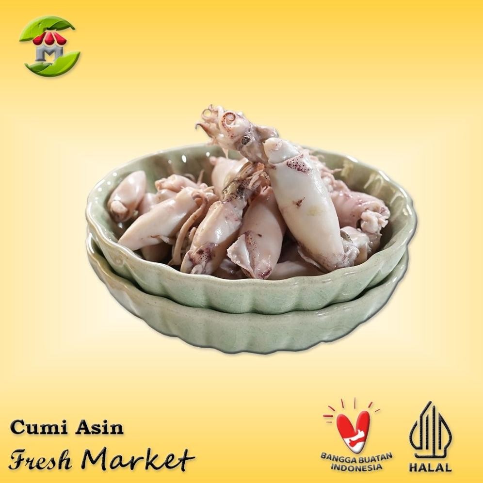 

[JAKBAR] Baby Cumi Asin Pack 250gr aSt