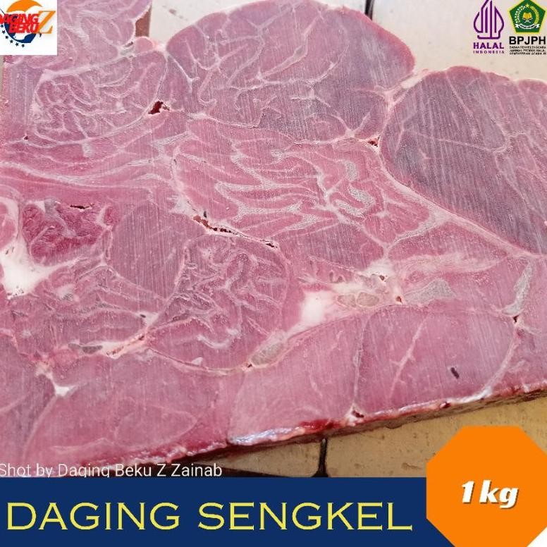 

DAGING SENGKEL SAPI FROZEN HALAL 1Kg, /shank beef frozen halal aSt