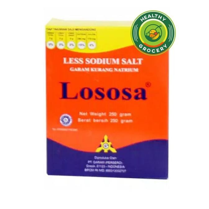 

Garam Lososa 250gr Less Natrium / Garam kurang natrium / Garam Diet aSt