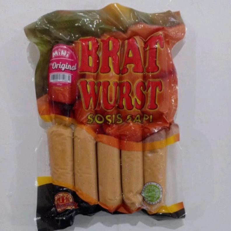 

King food sosis sapi orginal bratwurst isi 12 aSt