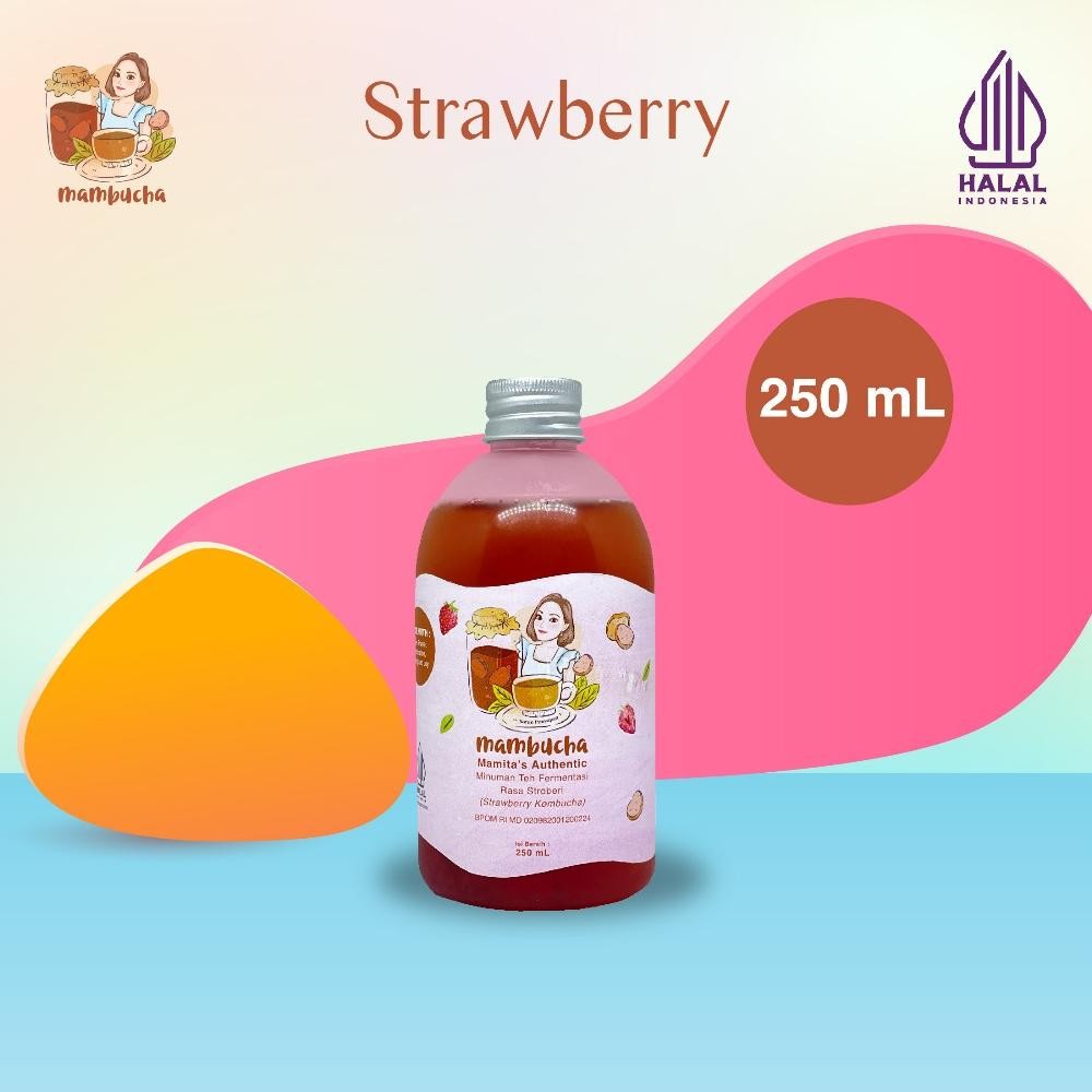 

Kombucha Fruity Strawberry Mambucha 250 Ml Vitamin C aSt