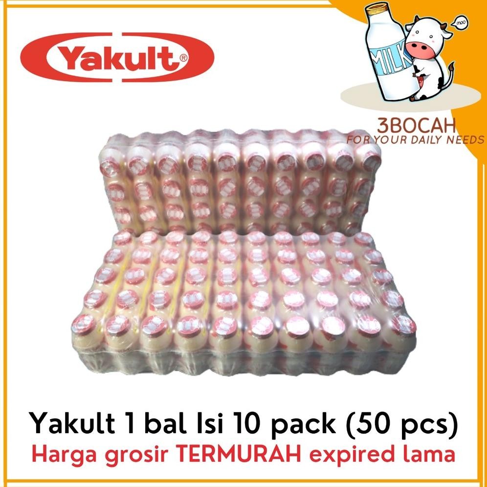 

Yakult Grosir 1 Bal/Yakult Isi 5/Minuman Probiotik/Minuman Sehat aSt