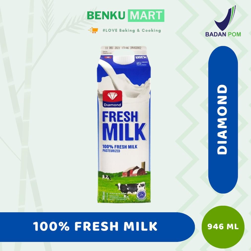 

Susu Segar Fresh Milk Diamond 946ml | Susu Pasteurisasi aSt