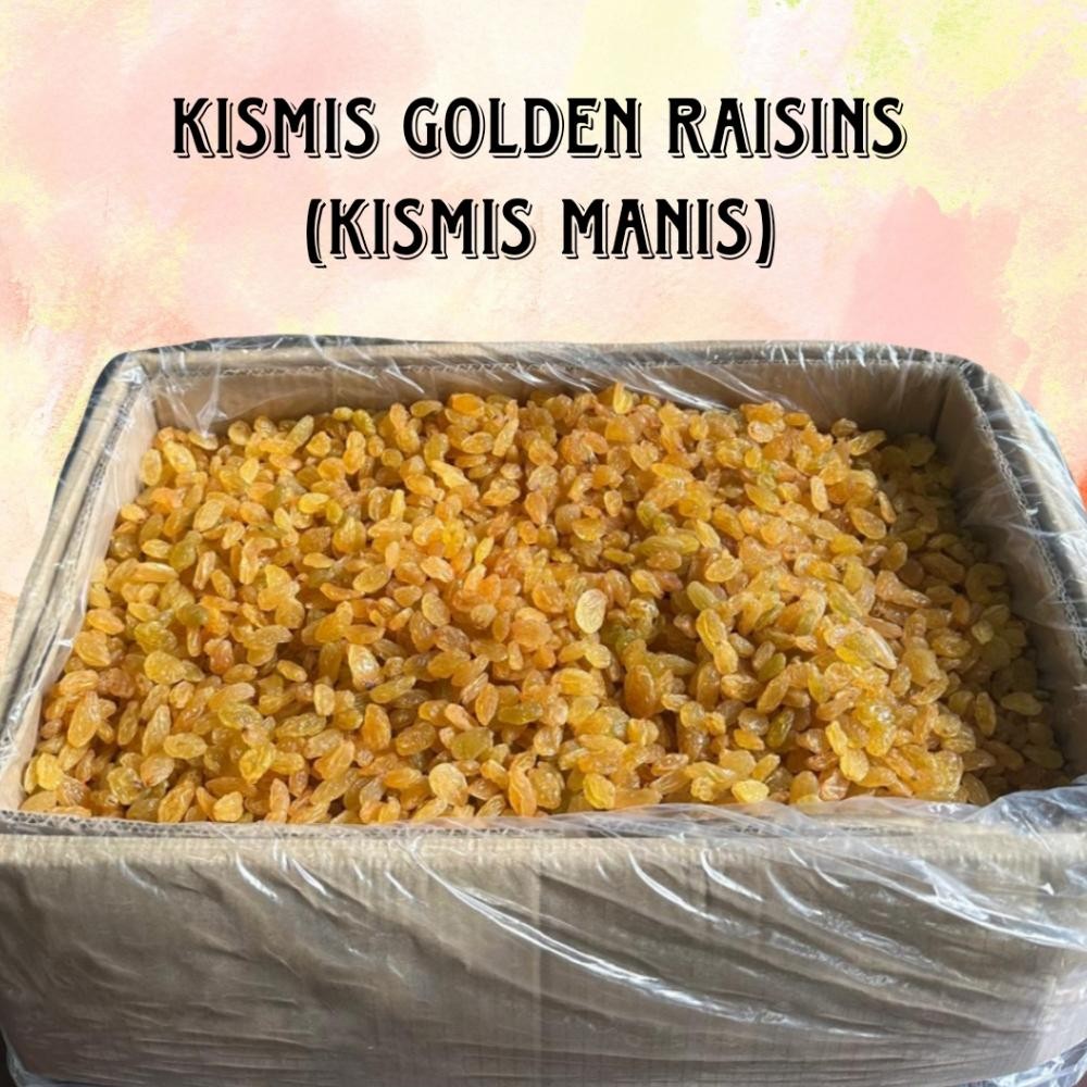 

Kismis Manis Mutiara Premium Golden Raisin kemasan Repack aSt