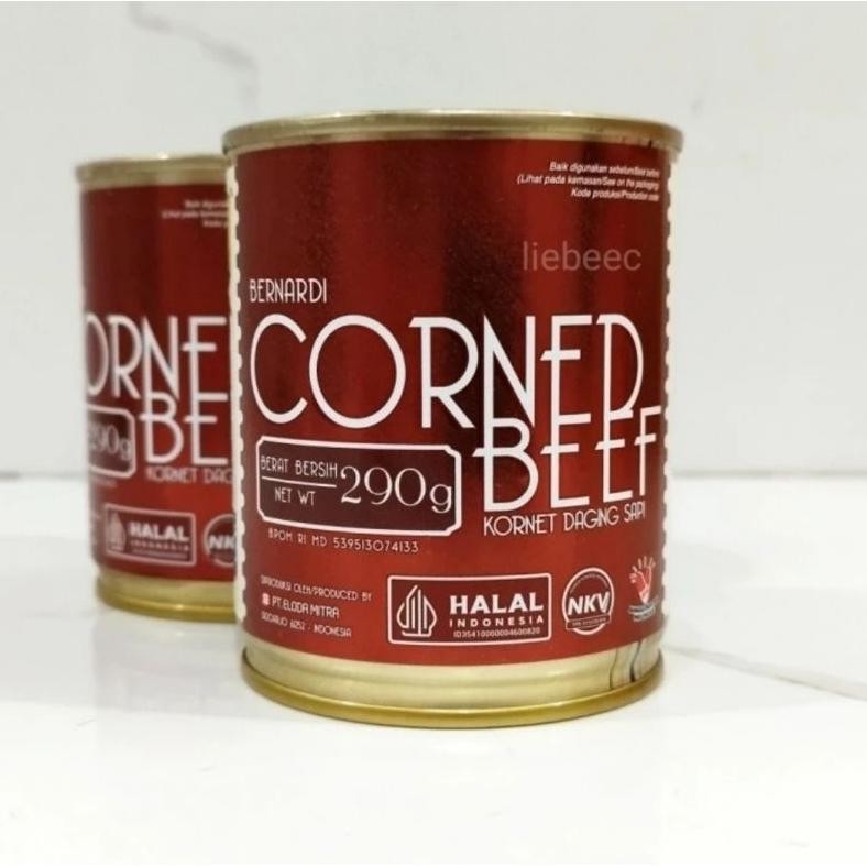 

Bernardi 290 Gram Corned Beef / Kornet Daging Sapi 290g aSt