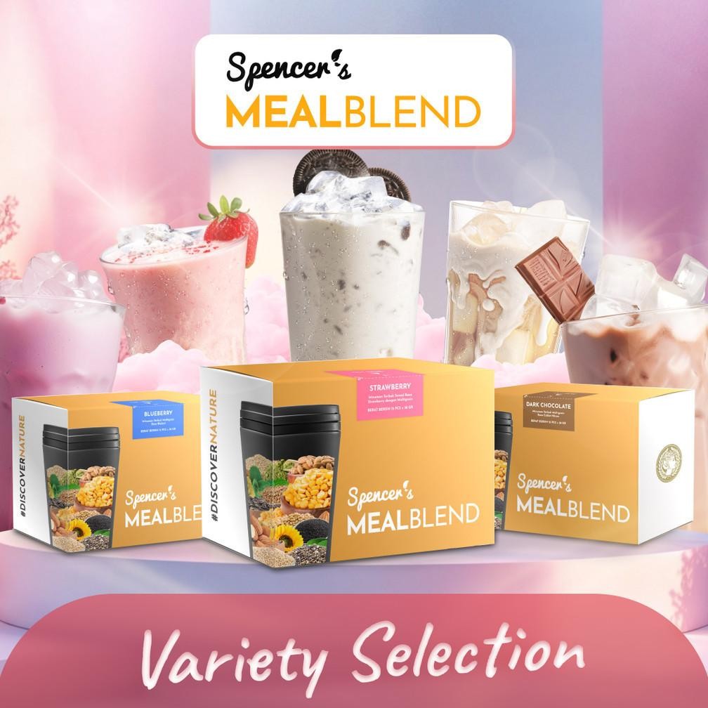 

[PROMO 4.4] [TRIAL SACHET] Multigrain Spencer's MealBlend - Meal Replacement Solusi Langsing Sehat aSt