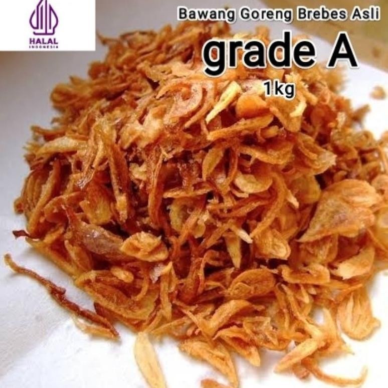

Bawang Goreng Brebes Super Grade A Murni 1kg aSt