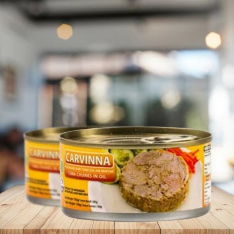 

Tuna Kaleng High Quality merek Carvinna Oil (dalam minyak) aSt